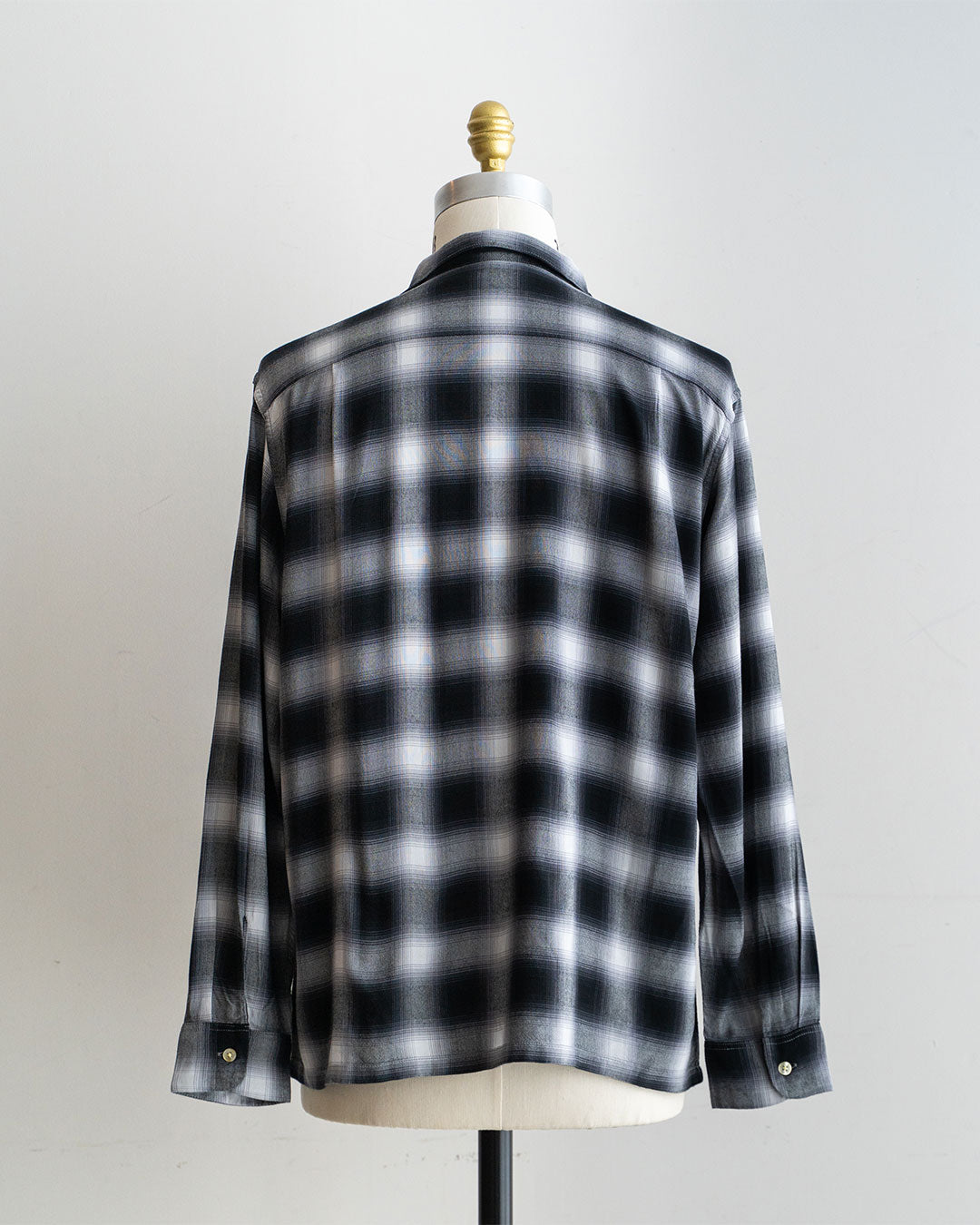 【TOWNCRAFT】 60s Ombre Loop Collar Shirt