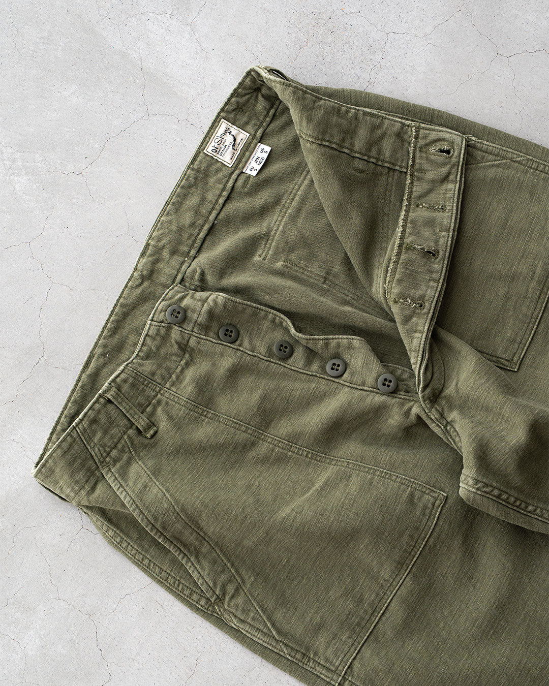 【orslow】Vintage Fit Fatigue Pants 『Dark Olive Stone』