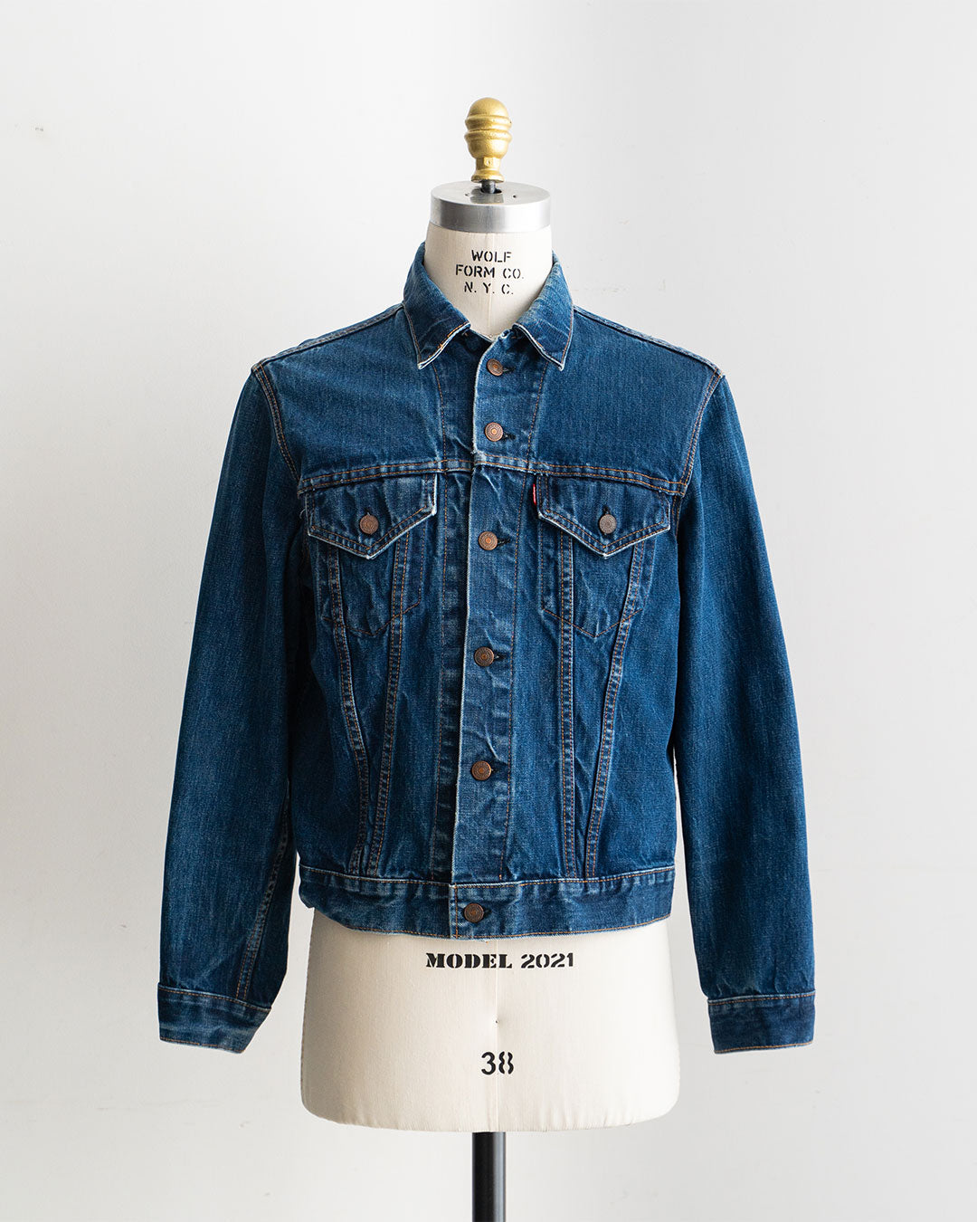 【VINTAGE】60-70s Levis 70505 Denim Jacket 『Big E』 Big Size & Good Condition ①