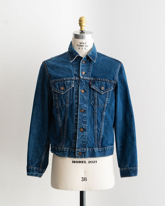 【VINTAGE】60-70s Levis 70505 Denim Jacket 『Big E』 Big Size & Good Condition ①
