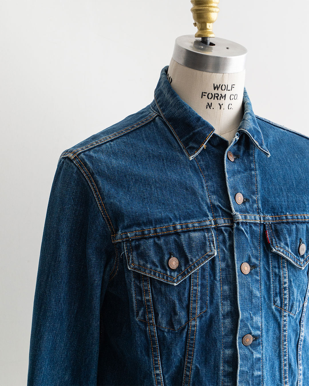 【VINTAGE】60-70s Levis 70505 Denim Jacket 『Big E』 Big Size & Good Condition ①