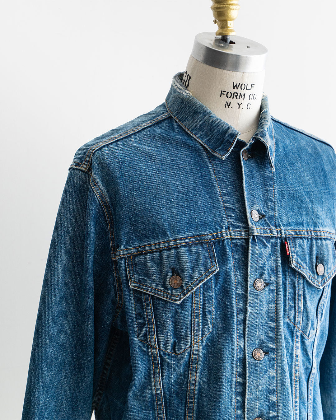 【VINTAGE】60-70s Levis 70505 Denim Jacket 『Big E』 Big Size ②
