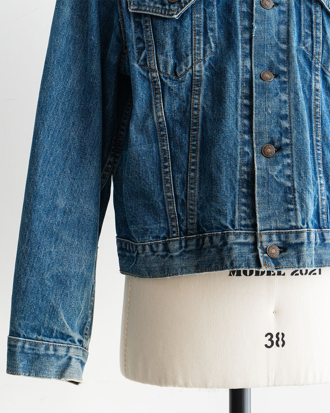 【VINTAGE】60-70s Levis 70505 Denim Jacket 『Big E』 Big Size ②