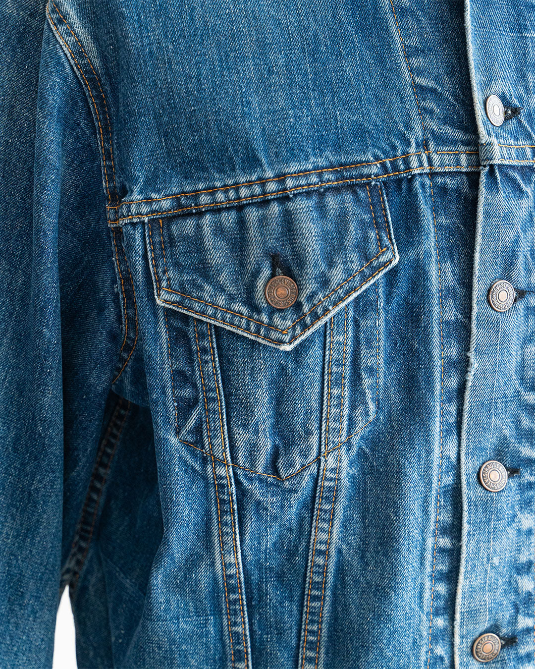 【VINTAGE】60-70s Levis 70505 Denim Jacket 『Big E』 Big Size ②