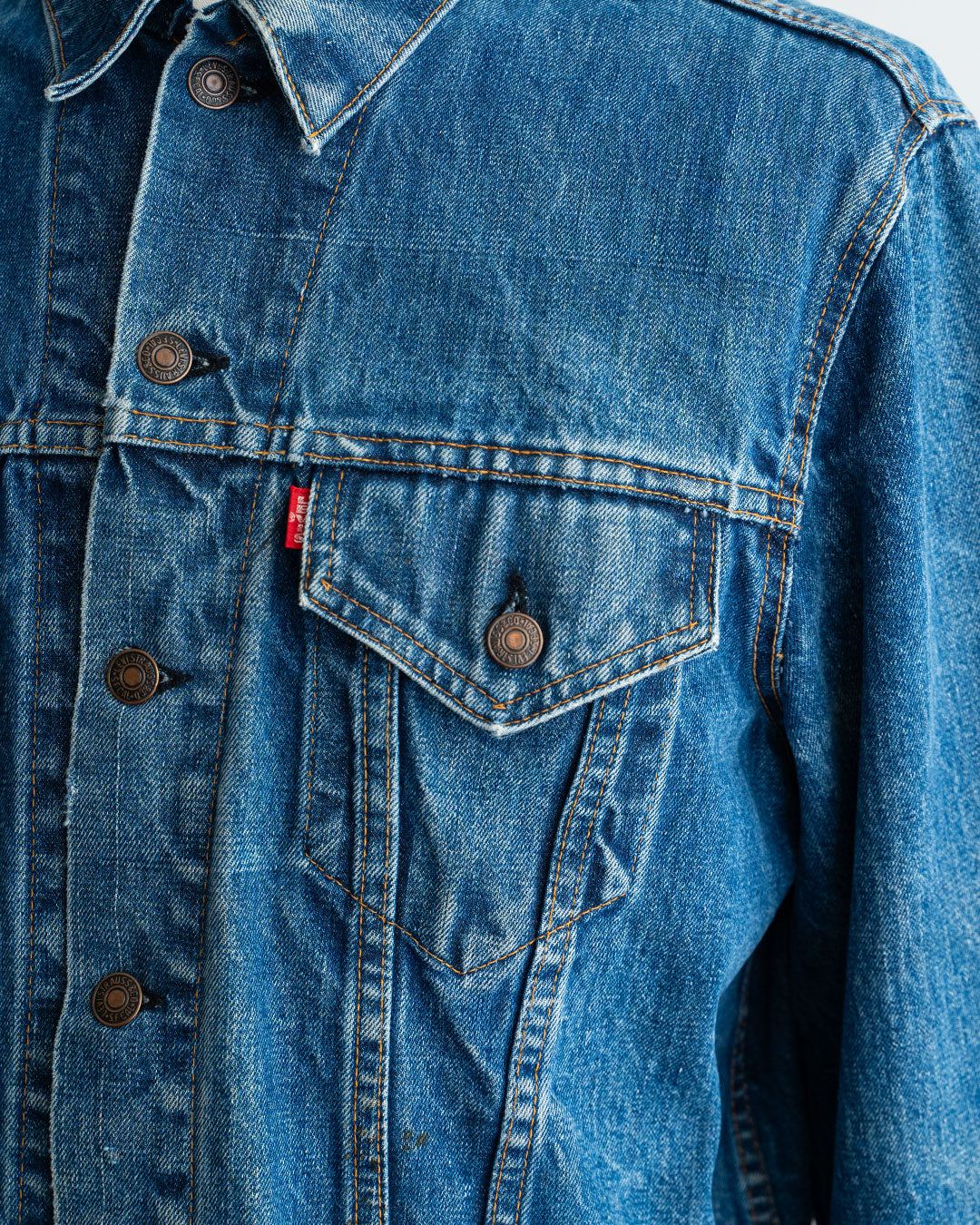 【VINTAGE】60-70s Levis 70505 Denim Jacket 『Big E』 Big Size ②