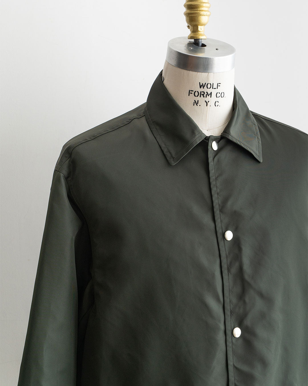 【Blurhms Rootstock】Washed Nylon Coach Jacket