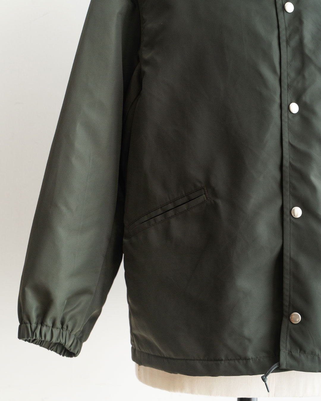 【Blurhms Rootstock】Washed Nylon Coach Jacket