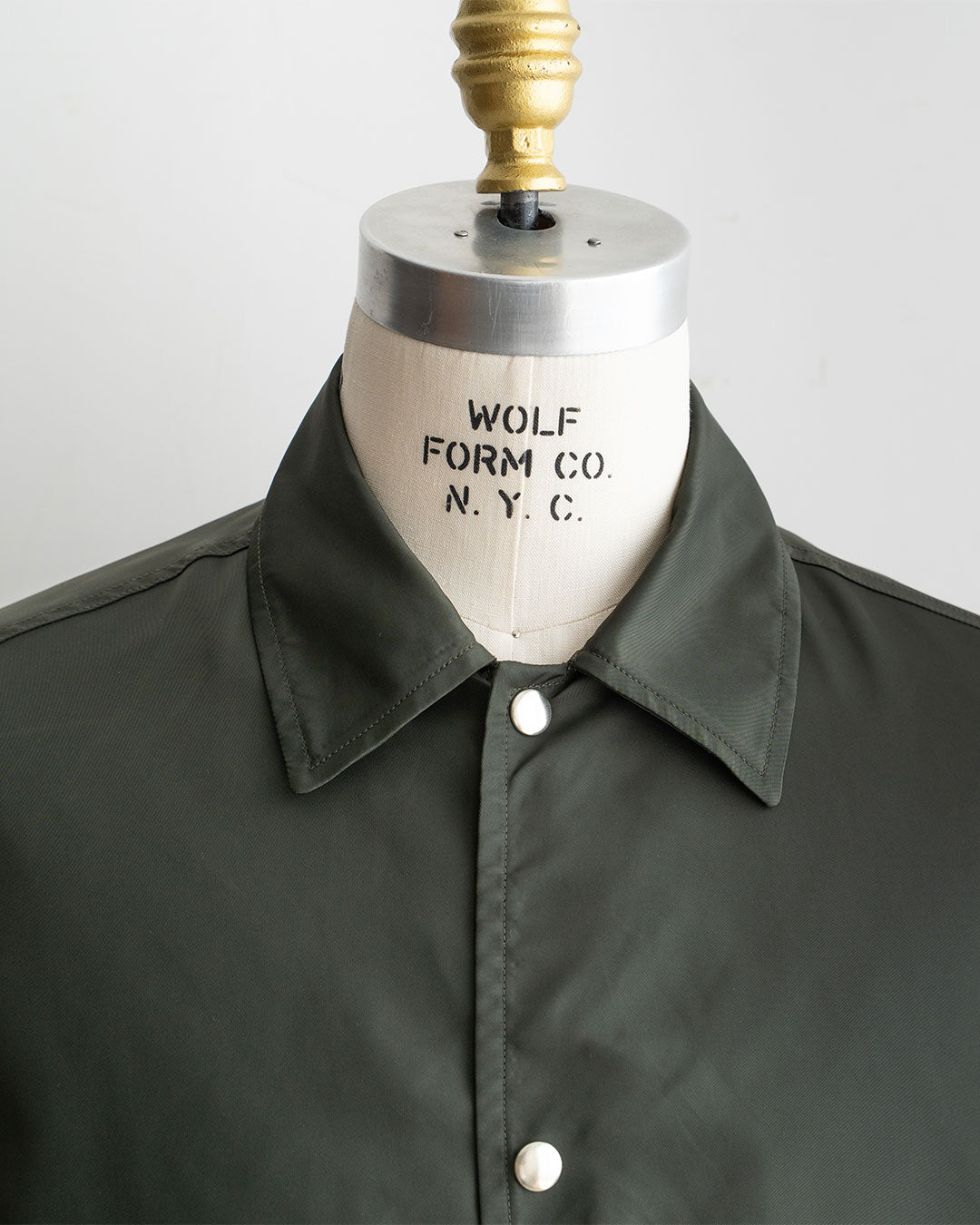 【Blurhms Rootstock】Washed Nylon Coach Jacket