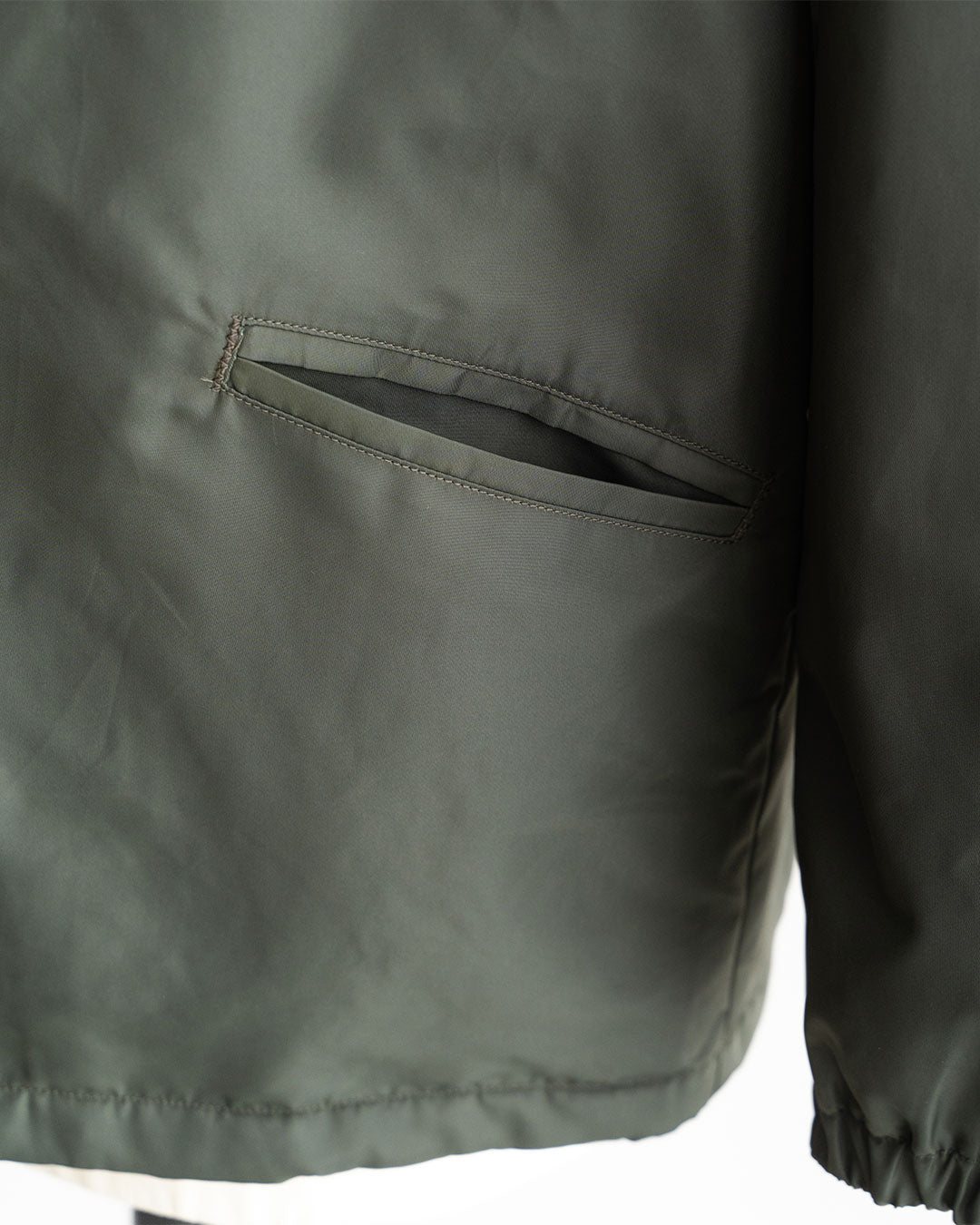 【Blurhms Rootstock】Washed Nylon Coach Jacket