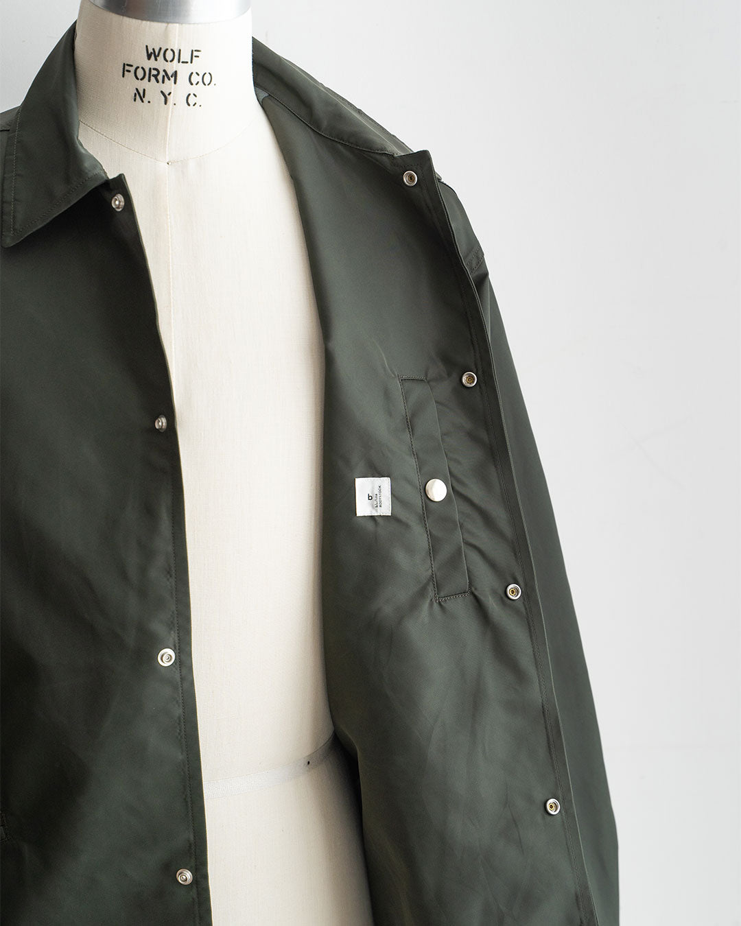 【Blurhms Rootstock】Washed Nylon Coach Jacket