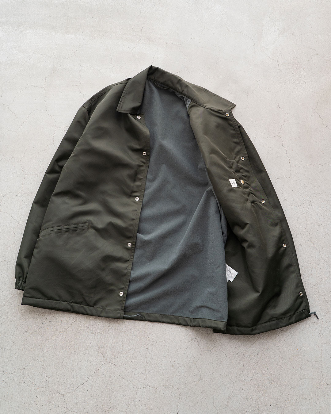 【Blurhms Rootstock】Washed Nylon Coach Jacket