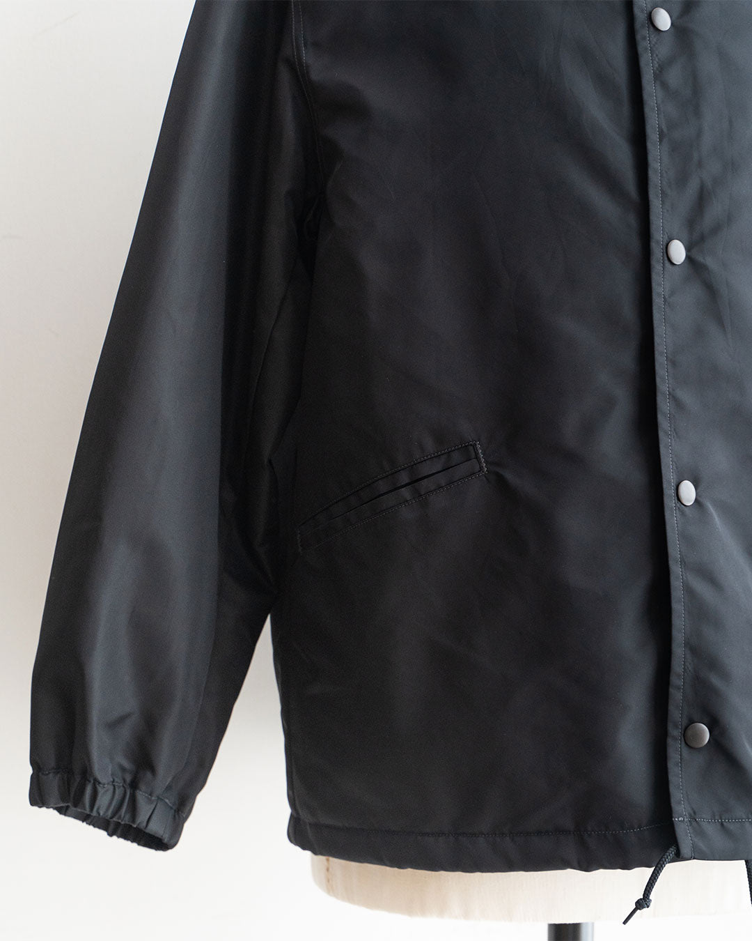 【Blurhms Rootstock】Washed Nylon Coach Jacket