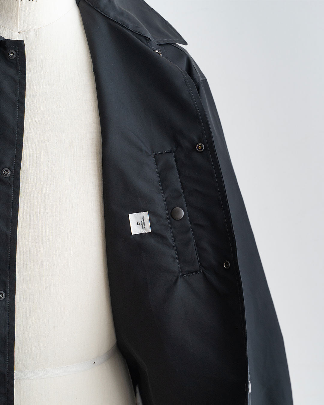 【Blurhms Rootstock】Washed Nylon Coach Jacket