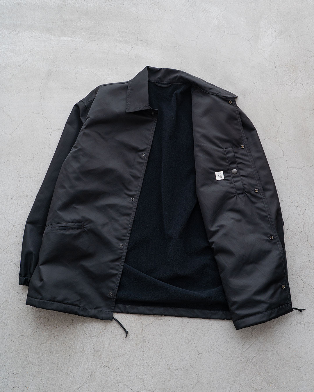 【Blurhms Rootstock】Washed Nylon Coach Jacket