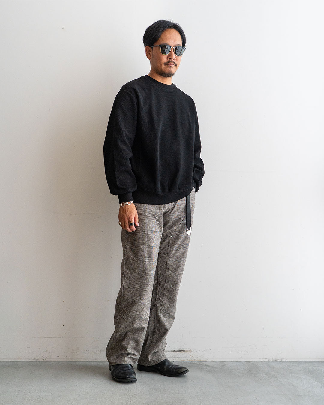 モデル 身長175cm　体重69kg / カラー Black