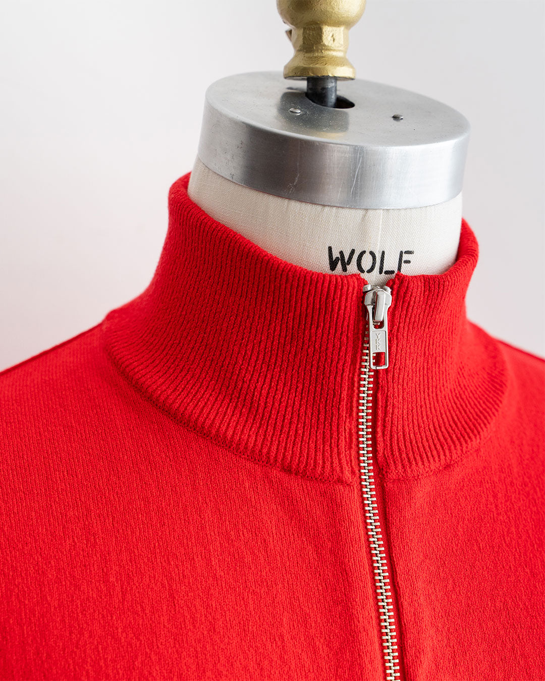 【Yonetomi】Wave Cotton Knit Blouson