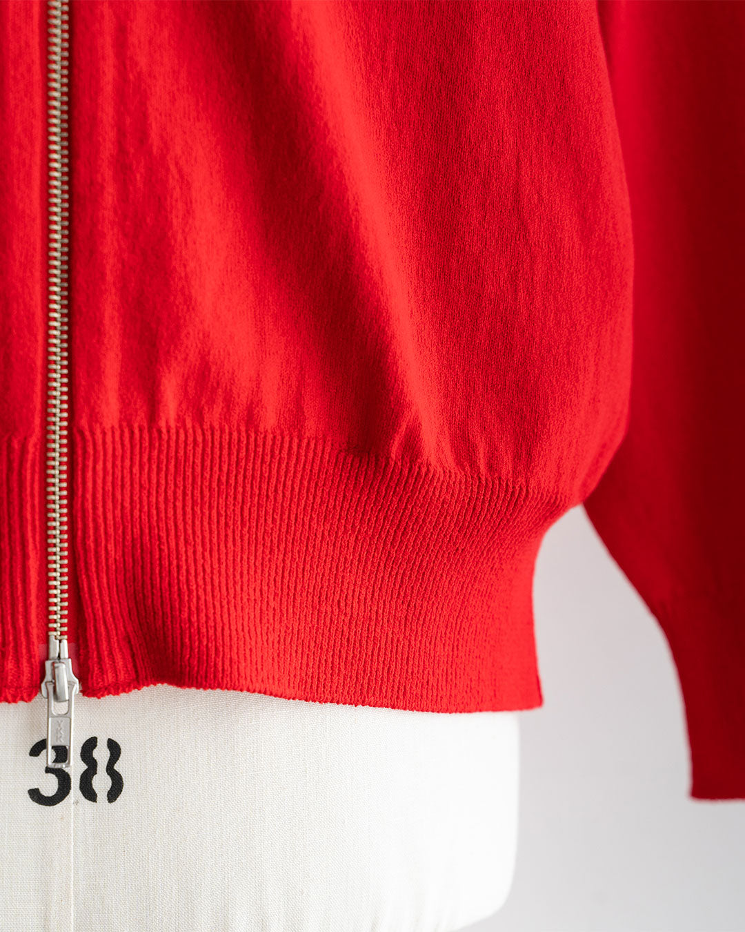 【Yonetomi】Wave Cotton Knit Blouson
