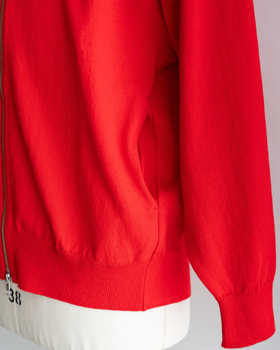 【Yonetomi】Wave Cotton Knit Blouson