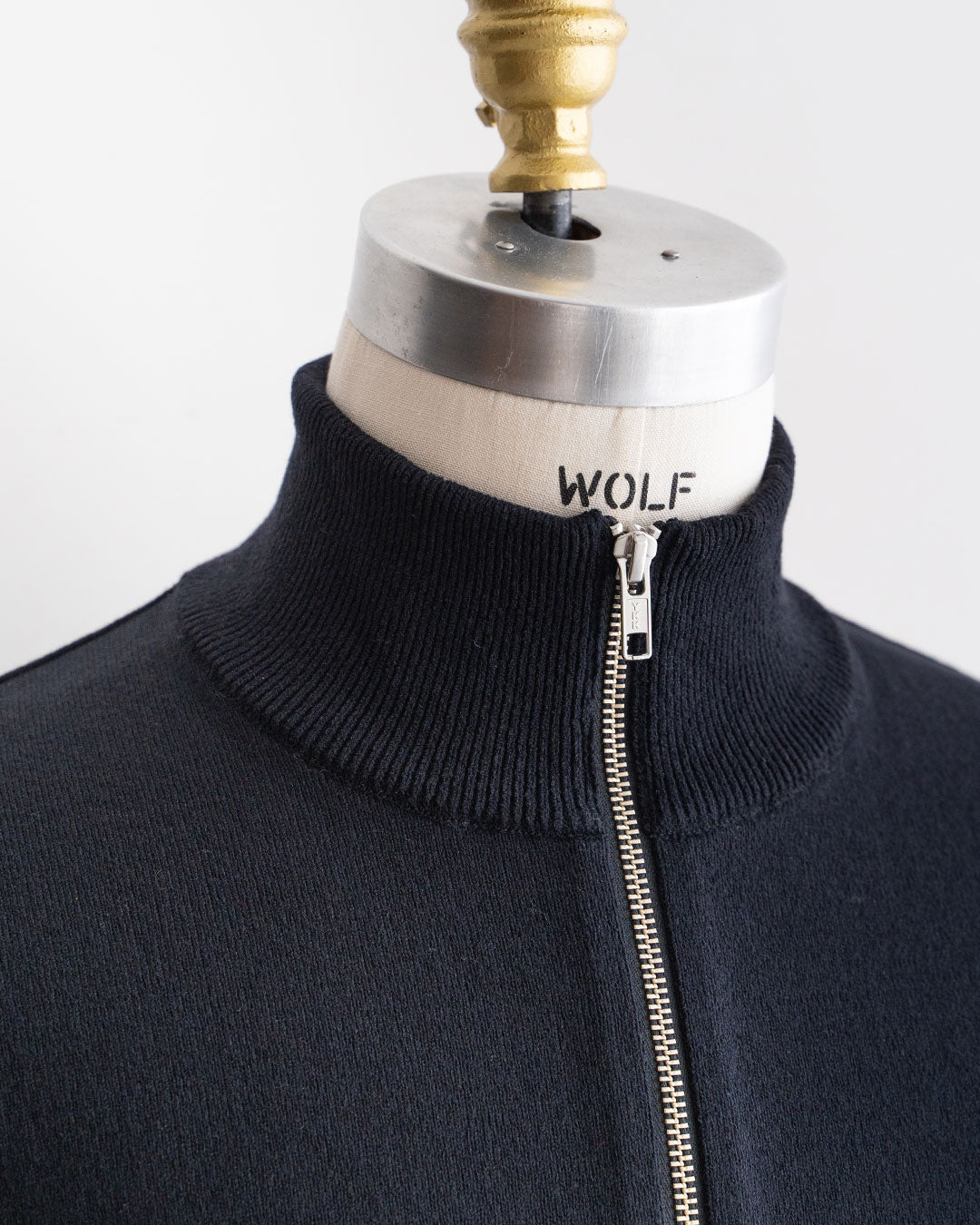 【Yonetomi】Wave Cotton Knit Blouson