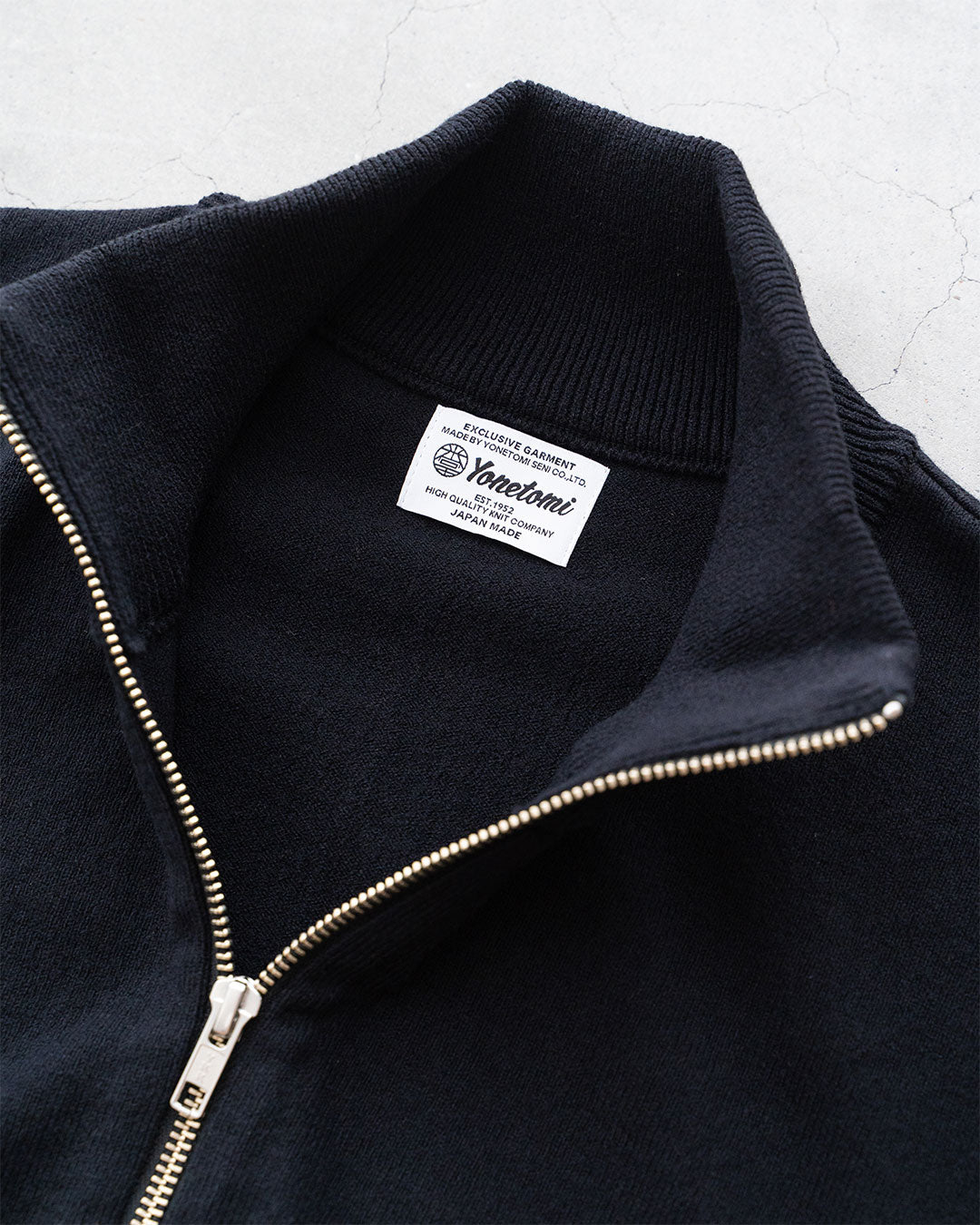 【Yonetomi】Wave Cotton Knit Blouson