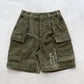 【HEXICO】Side Cargo Shorts 『US Military 40-70s Duffel Bag Cotton With 13 Stars Button』①