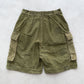 【HEXICO】Side Cargo Shorts 『US Military 40-70s Duffel Bag Cotton With 13 Stars Button』②