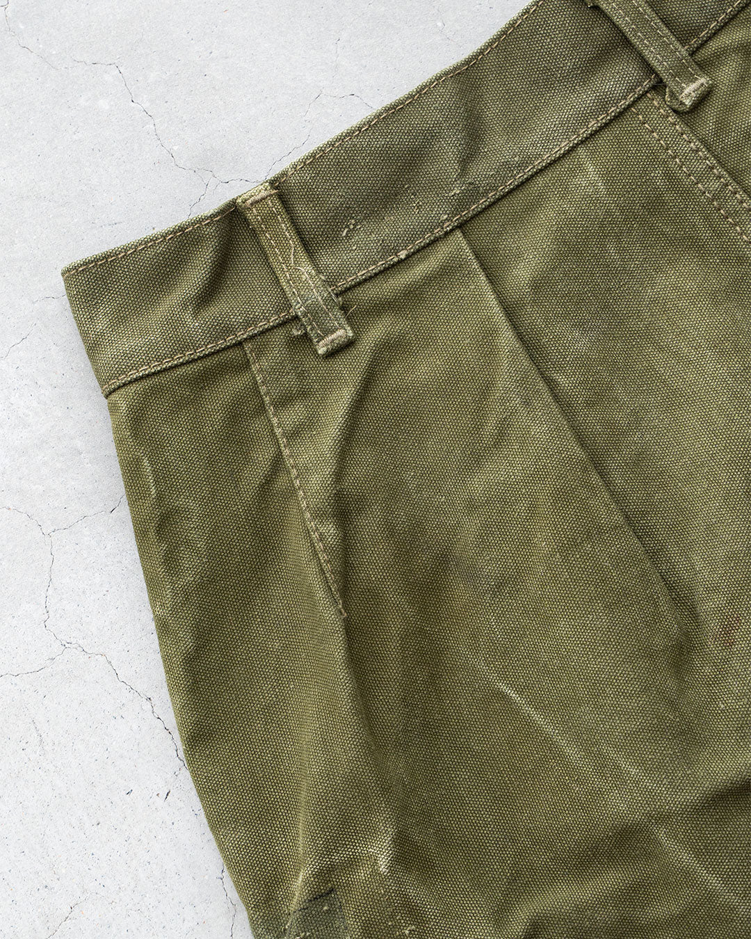 【HEXICO】Side Cargo Shorts 『US Military 40-70s Duffel Bag Cotton With 13 Stars Button』②