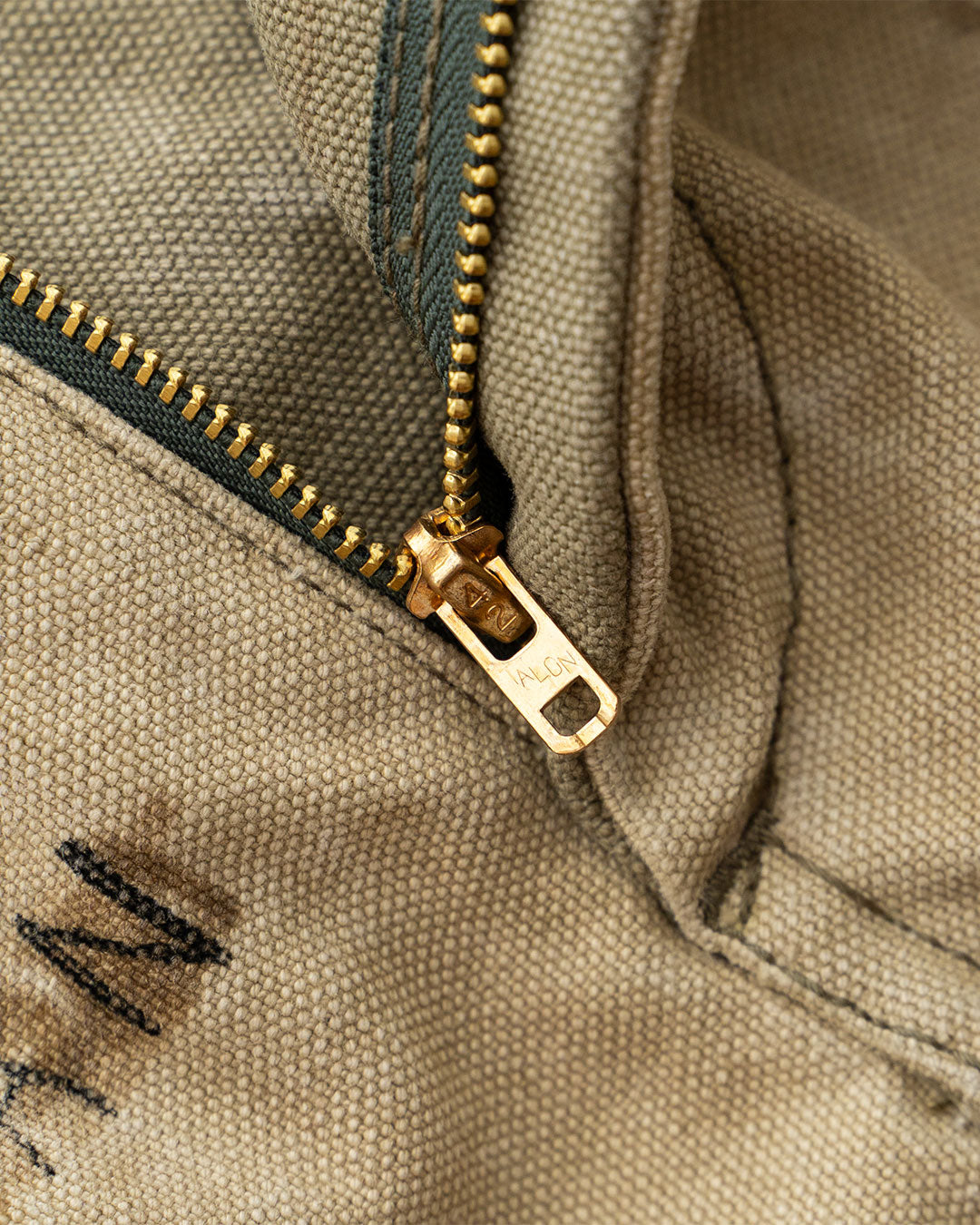 【HEXICO】Side Cargo Shorts 『US Military 40-70s Duffel Bag Cotton With 13 Stars Button』③