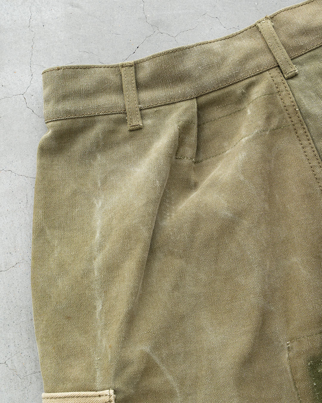 【HEXICO】Side Cargo Shorts 『US Military 40-70s Duffel Bag Cotton With 13 Stars Button』③