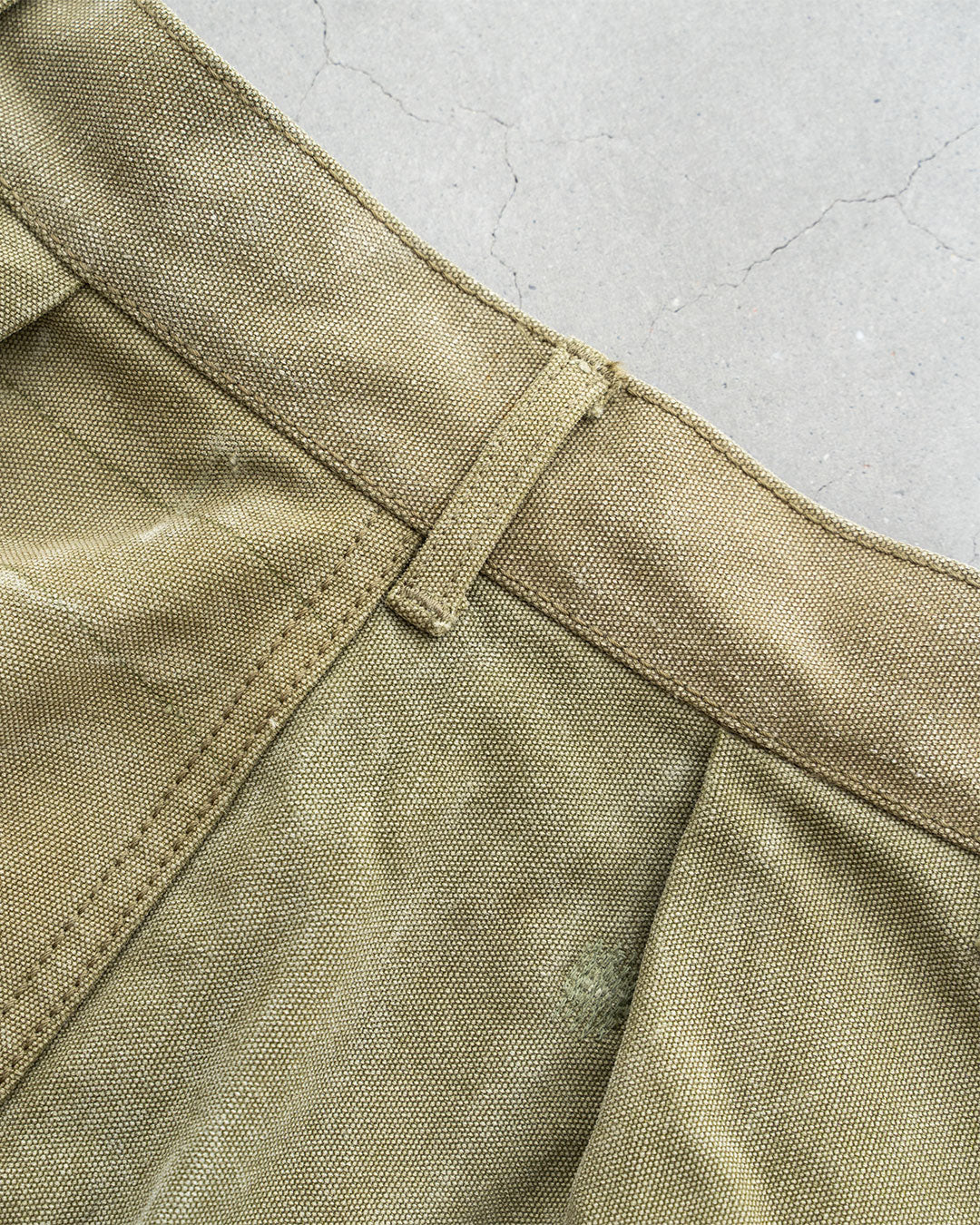 【HEXICO】Side Cargo Shorts 『US Military 40-70s Duffel Bag Cotton With 13 Stars Button』③