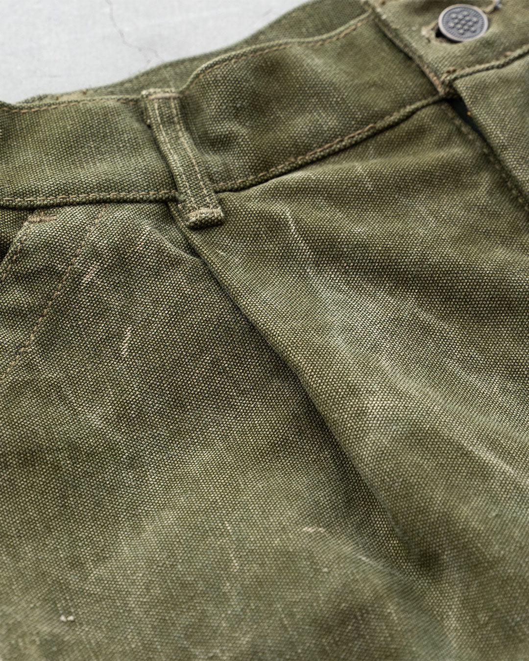 【HEXICO】Side Cargo Shorts 『US Military 40-70s Duffel Bag Cotton With 13 Stars Button』④