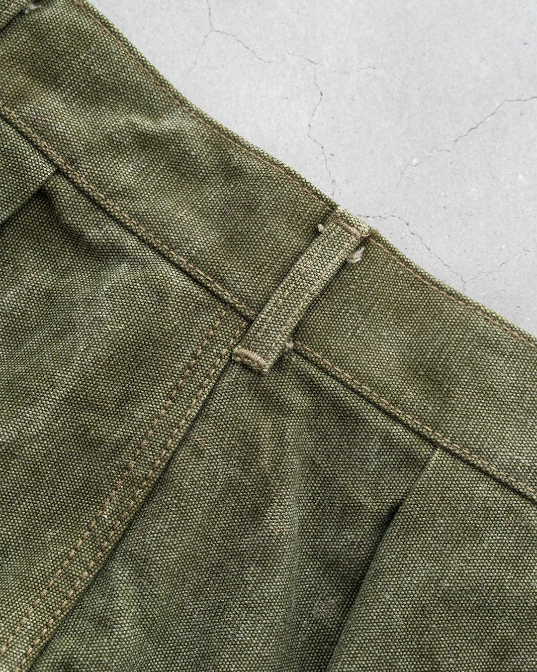 【HEXICO】Side Cargo Shorts 『US Military 40-70s Duffel Bag Cotton With 13 Stars Button』④