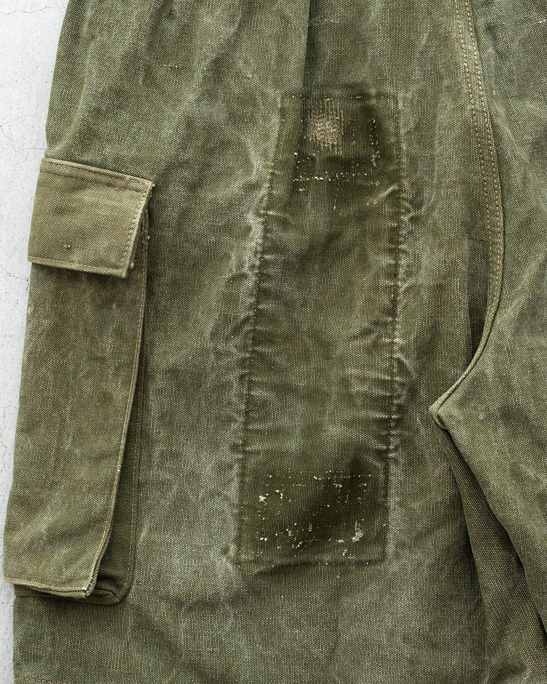 【HEXICO】Side Cargo Shorts 『US Military 40-70s Duffel Bag Cotton With 13 Stars Button』④