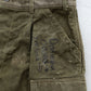 【HEXICO】Side Cargo Shorts 『US Military 40-70s Duffel Bag Cotton With 13 Stars Button』⑤