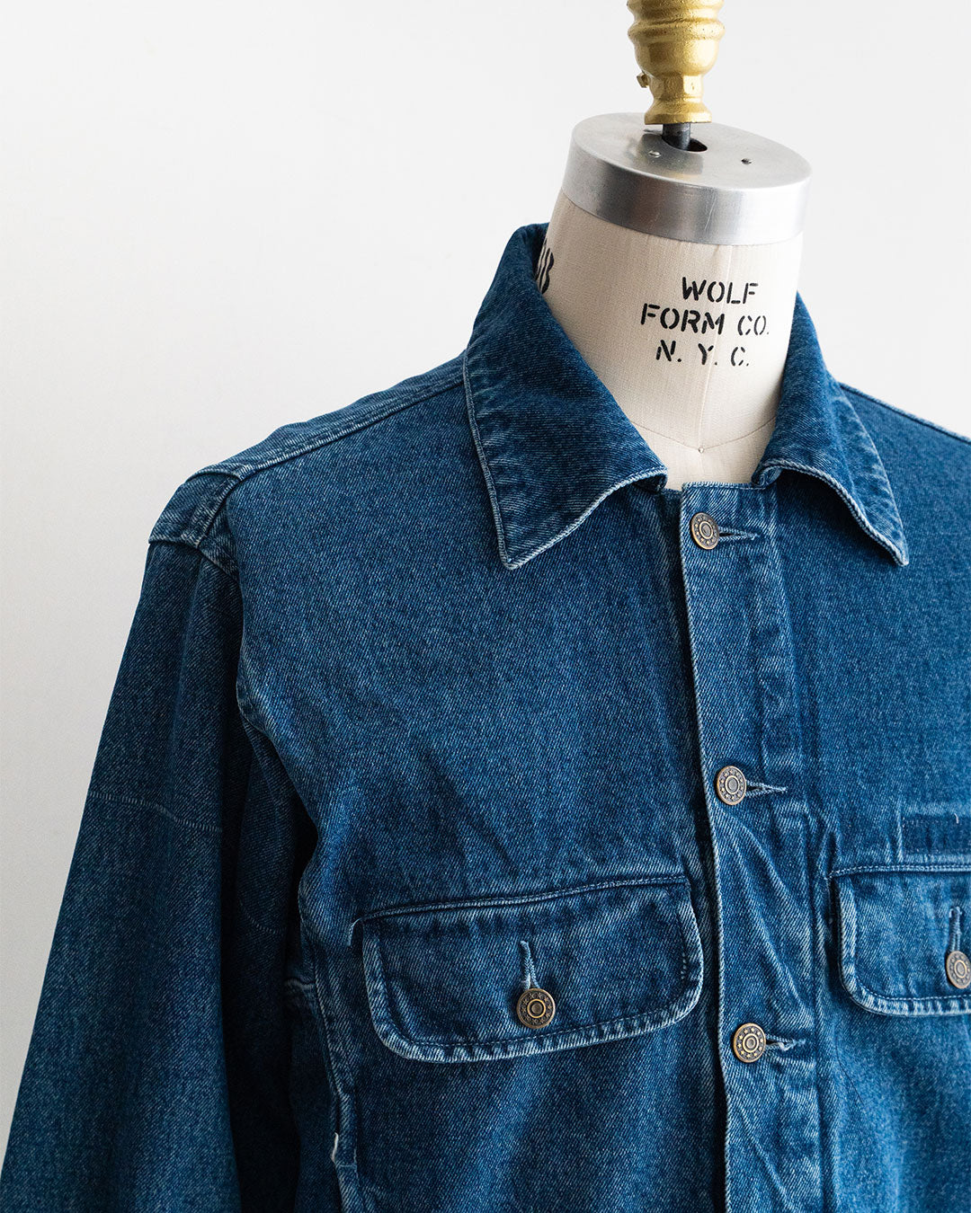 【DEADSTOCK】90s French Laposte Denim Jacket 『Made By Armor-lux』