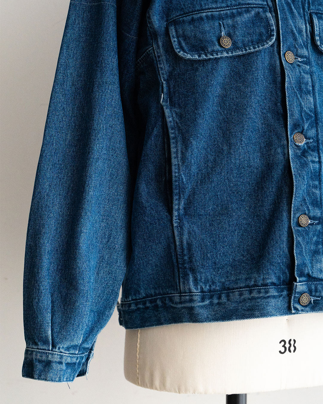 【DEADSTOCK】90s French Laposte Denim Jacket 『Made By Armor-lux』