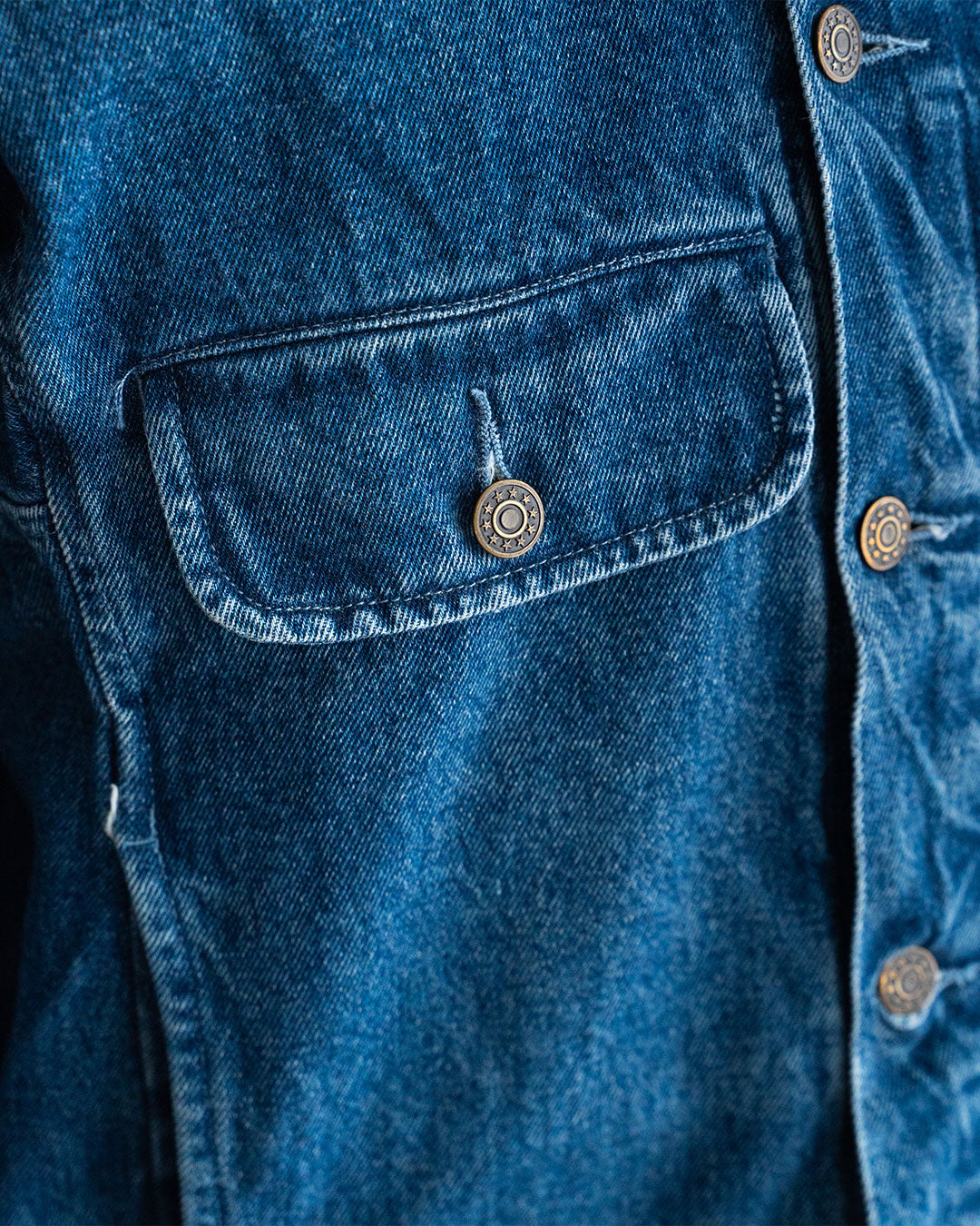【DEADSTOCK】90s French Laposte Denim Jacket 『Made By Armor-lux』