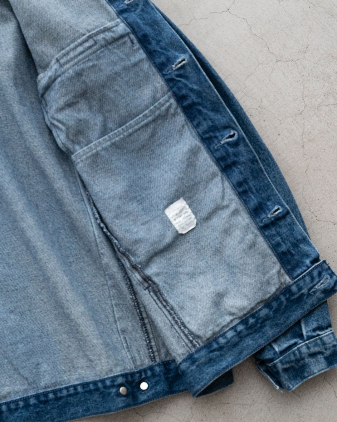 【DEADSTOCK】90s French Laposte Denim Jacket 『Made By Armor-lux』