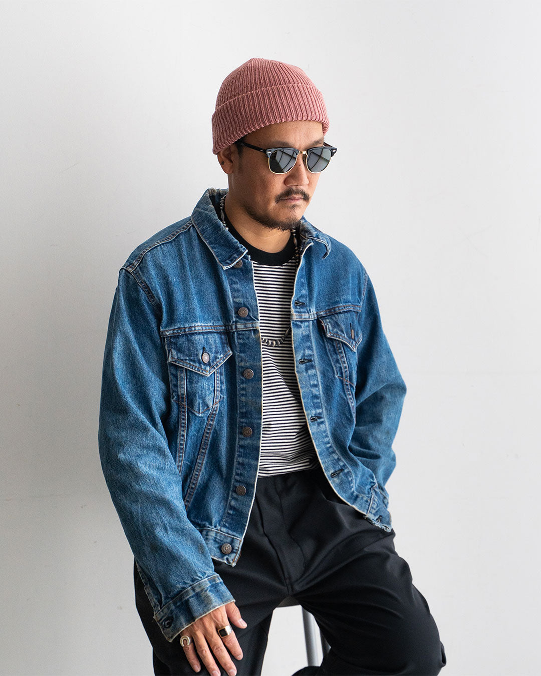 モデル 身長175cm　体重69kg / 着用カラー Pink