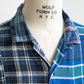 【Made By Sunny Side Up】Remake Patchwork Flannel Shirts ①