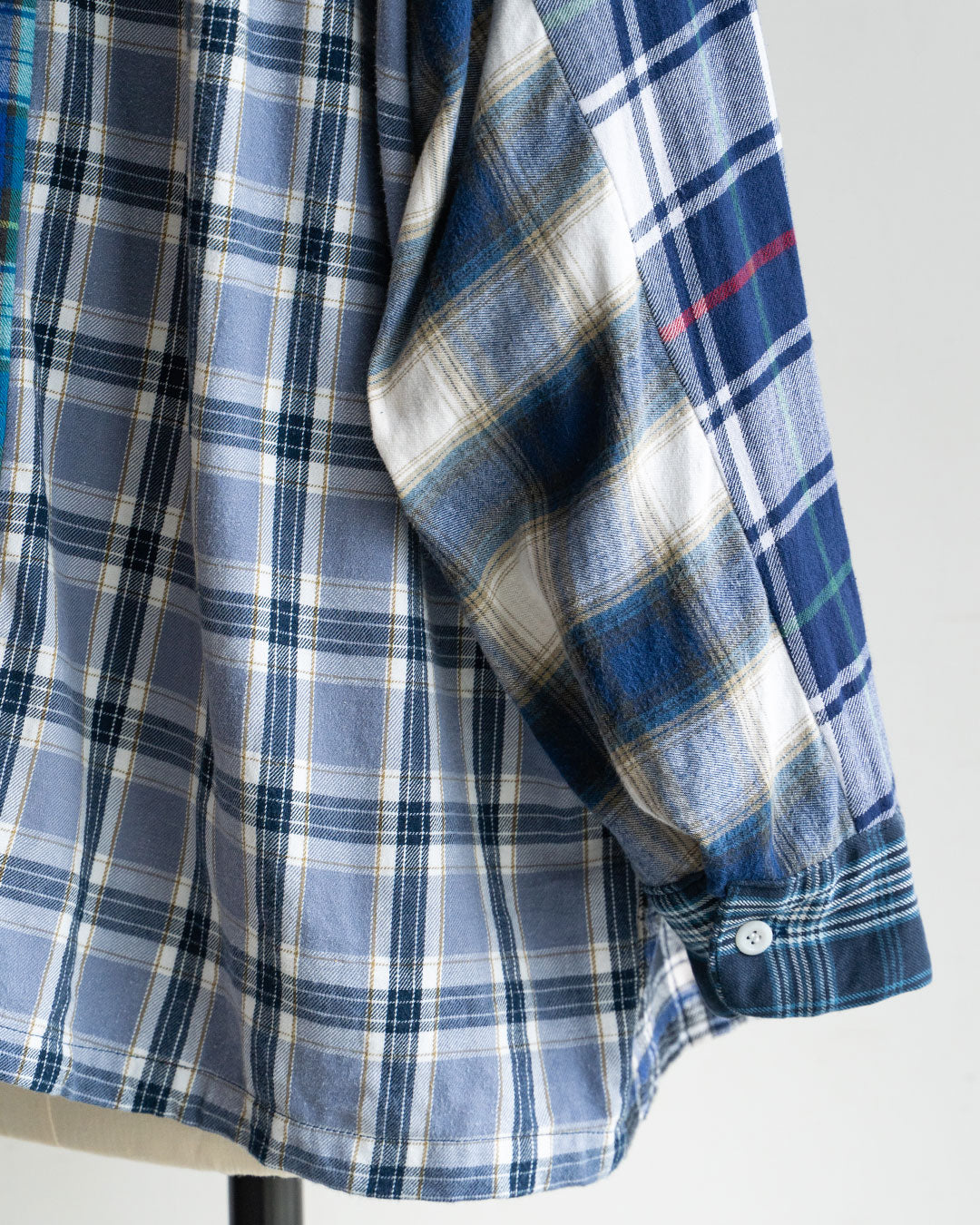 【Made By Sunny Side Up】Remake Patchwork Flannel Shirts ①