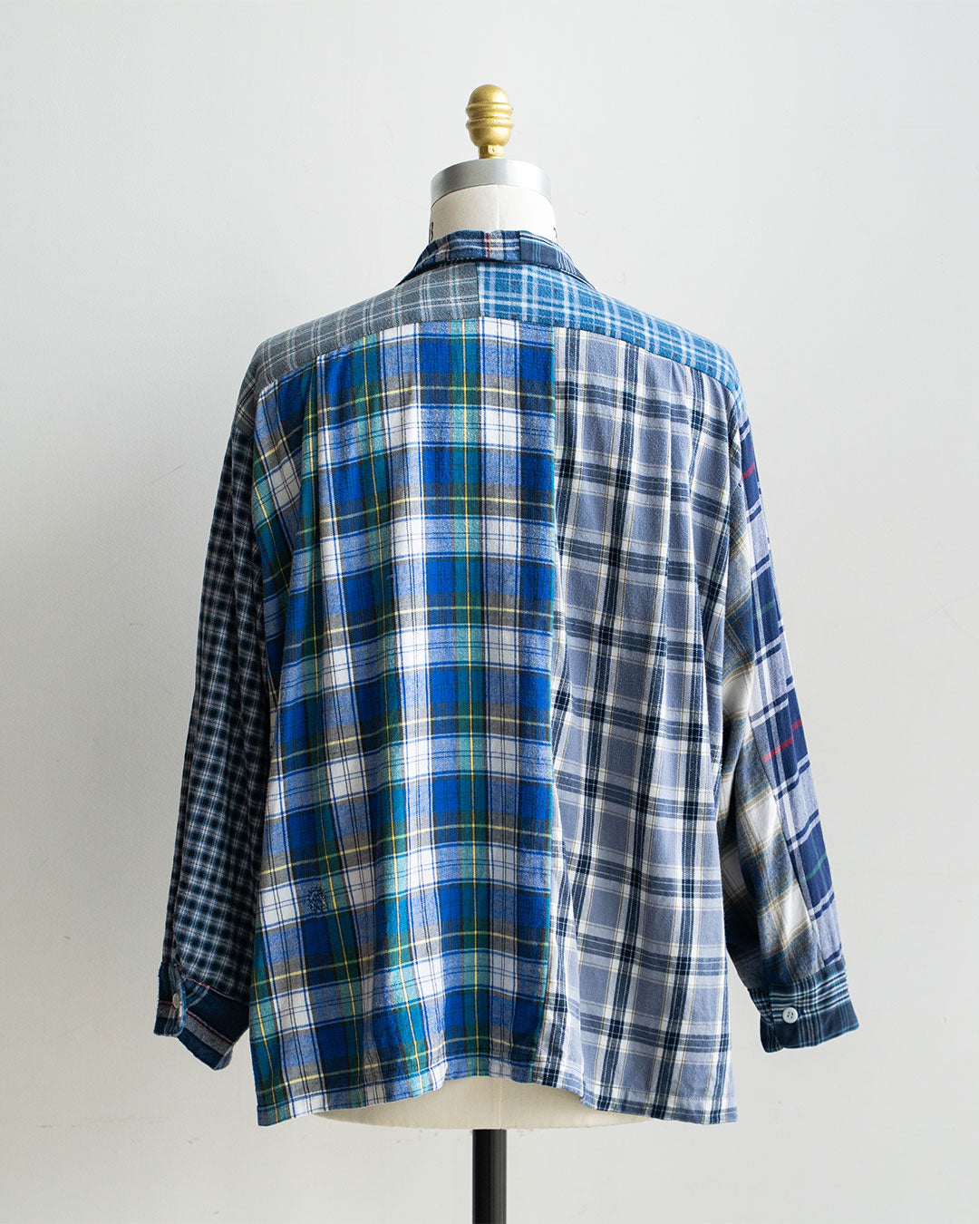 【Made By Sunny Side Up】Remake Patchwork Flannel Shirts ①