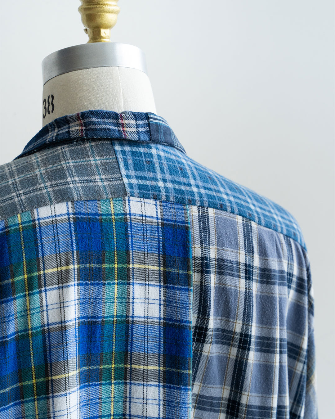 【Made By Sunny Side Up】Remake Patchwork Flannel Shirts ①