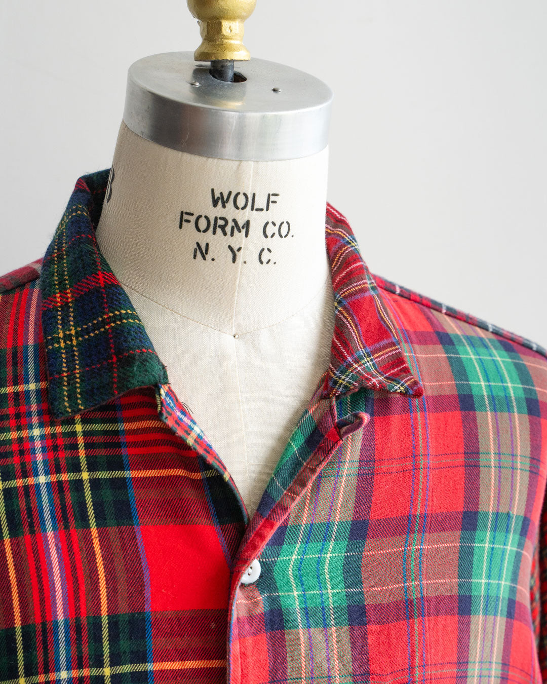【Made By Sunny Side Up】Remake Patchwork Flannel Shirts ②