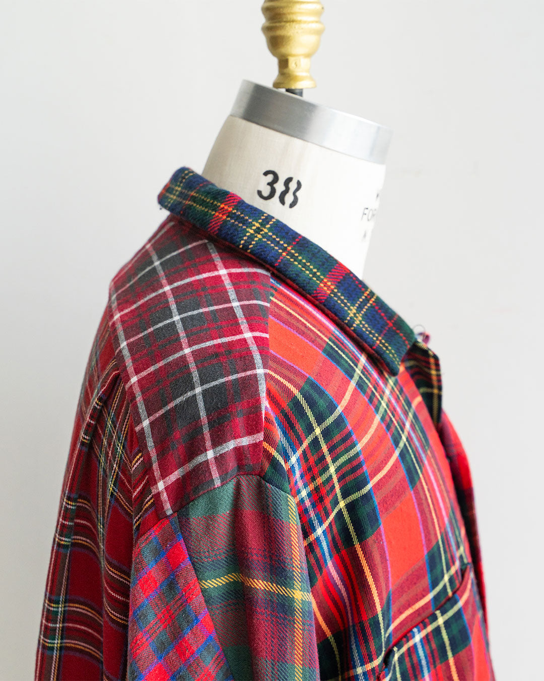 【Made By Sunny Side Up】Remake Patchwork Flannel Shirts ②