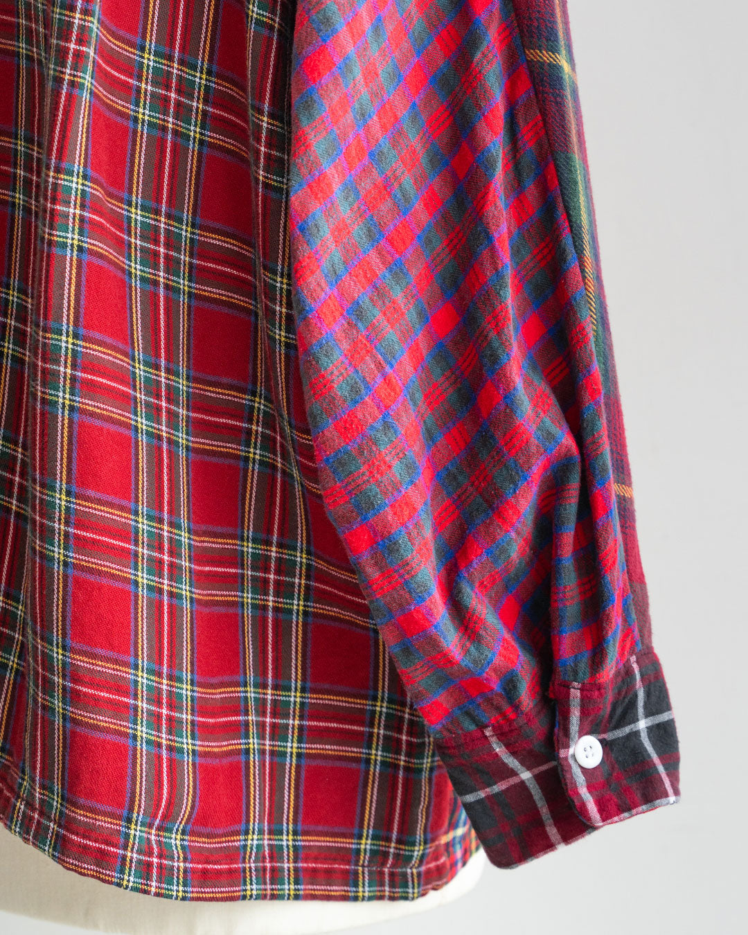 【Made By Sunny Side Up】Remake Patchwork Flannel Shirts ②