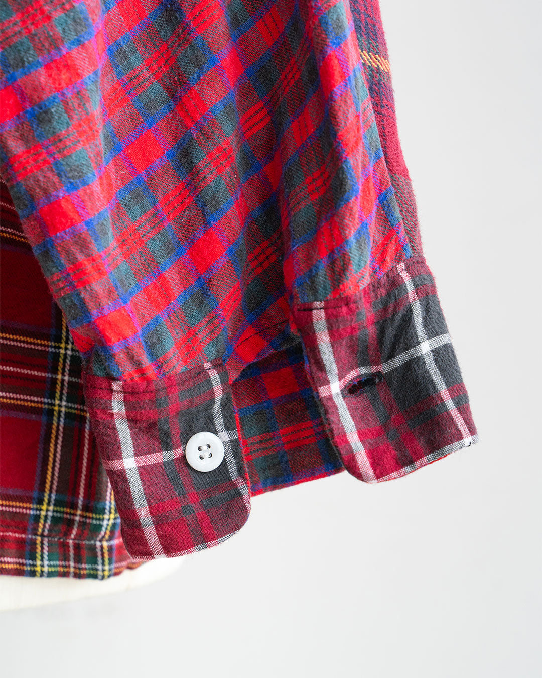 【Made By Sunny Side Up】Remake Patchwork Flannel Shirts ②