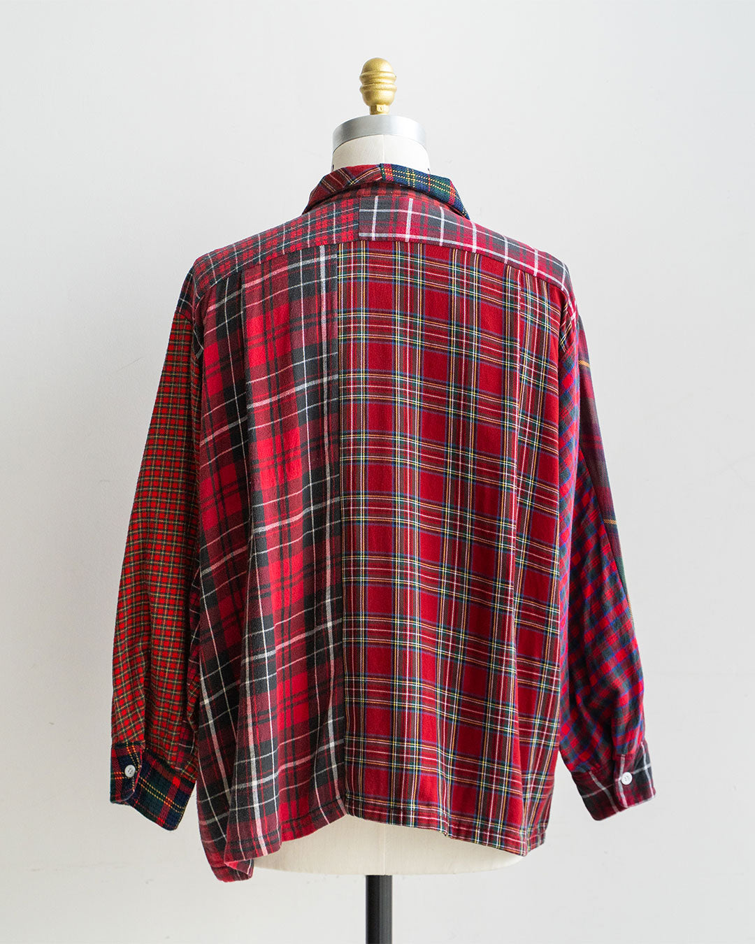 【Made By Sunny Side Up】Remake Patchwork Flannel Shirts ②