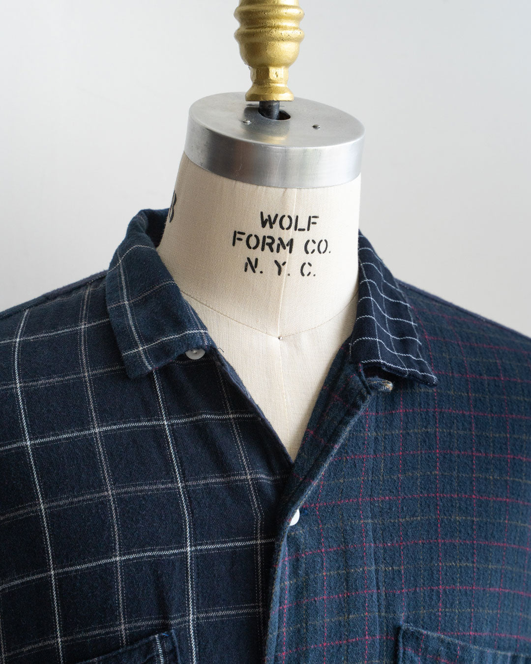 【Made By Sunny Side Up】Remake Patchwork Flannel Shirts ③