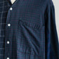 【Made By Sunny Side Up】Remake Patchwork Flannel Shirts ③
